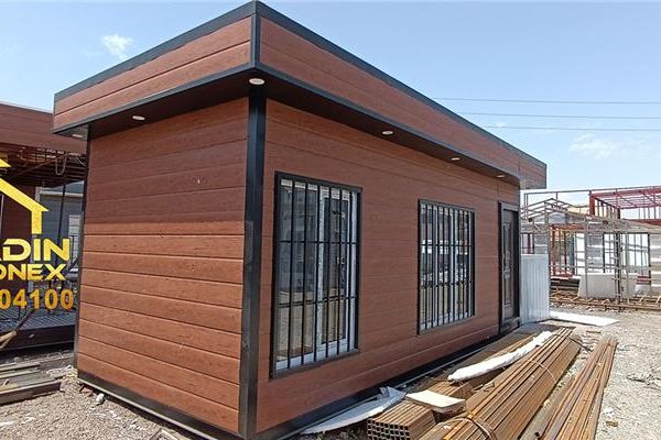 پروژه ساخت کانکس ویلایی سرعین - متراژ 21 متر